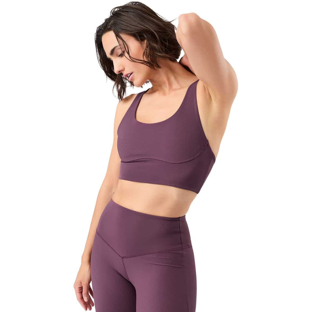 Mandala Racer Bra Damen Sport-BH (Dunkelrot XL) Sport-BHs
