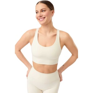 Mandala Sports Bra Damen Sport-BH (Beige XL) Sport-BHs