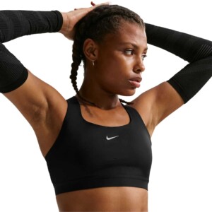 Nike Swift High-Support Damen Sport-BH (Schwarz XL) Sport-BHs