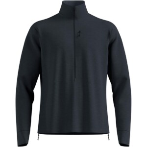 Odlo Grid Fleece Herren Funktionsshirt (Schwarz L) Funktionsunterhemden