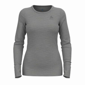 Odlo Merino 200 Base Layer Damen Funktionsshirt (Grau XS Größe) Funktionsunterhemden