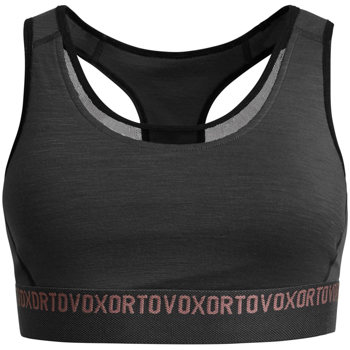 Ortovox Rock'n'Wool Damen Sport-BH (Schwarz M) Sport-BHs