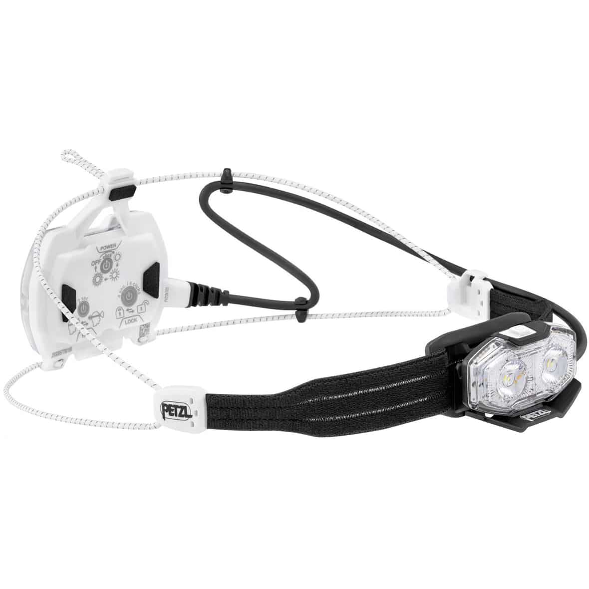 Petzl Nao LT Stirnlampe Unisex (Schwarz one size) Stirnlampen