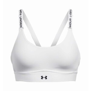 Under Armour Infinity 2.0 Mid Damen Sport-BH (Weiß L/AC Größe) Sport-BHs