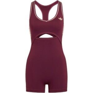 adidas Originals Sport Damen Body (Dunkelrot L) Funktionsunterhose