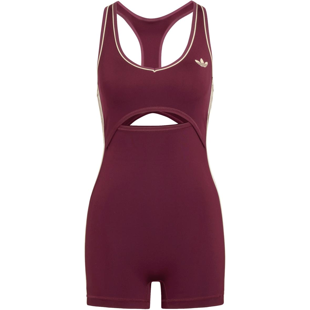 adidas Originals Sport Damen Body (Dunkelrot L) Funktionsunterhose