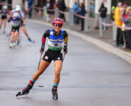Nathalie Armbruster (GER) feierte bereits ihren vierten nationalen Meistertitel.