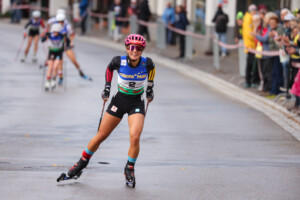 Nathalie Armbruster (GER) feierte bereits ihren vierten nationalen Meistertitel.