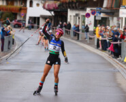 Nathalie Armbruster (GER) feierte bereits ihren vierten nationalen Meistertitel.