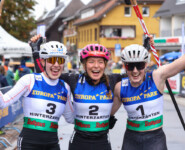Jenny Nowak (GER), Nathalie Armbruster (GER), Maria Gerboth (GER), (l-r)