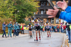 Julian Schmid (GER), Vinzenz Geiger (GER), Manuel Faisst (GER), (l-r)