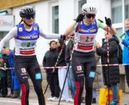 Cindy Haasch (TSV), Maria Gerboth (TSV), (l-r)