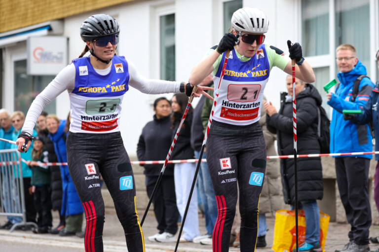 Cindy Haasch (TSV), Maria Gerboth (TSV), (l-r)
