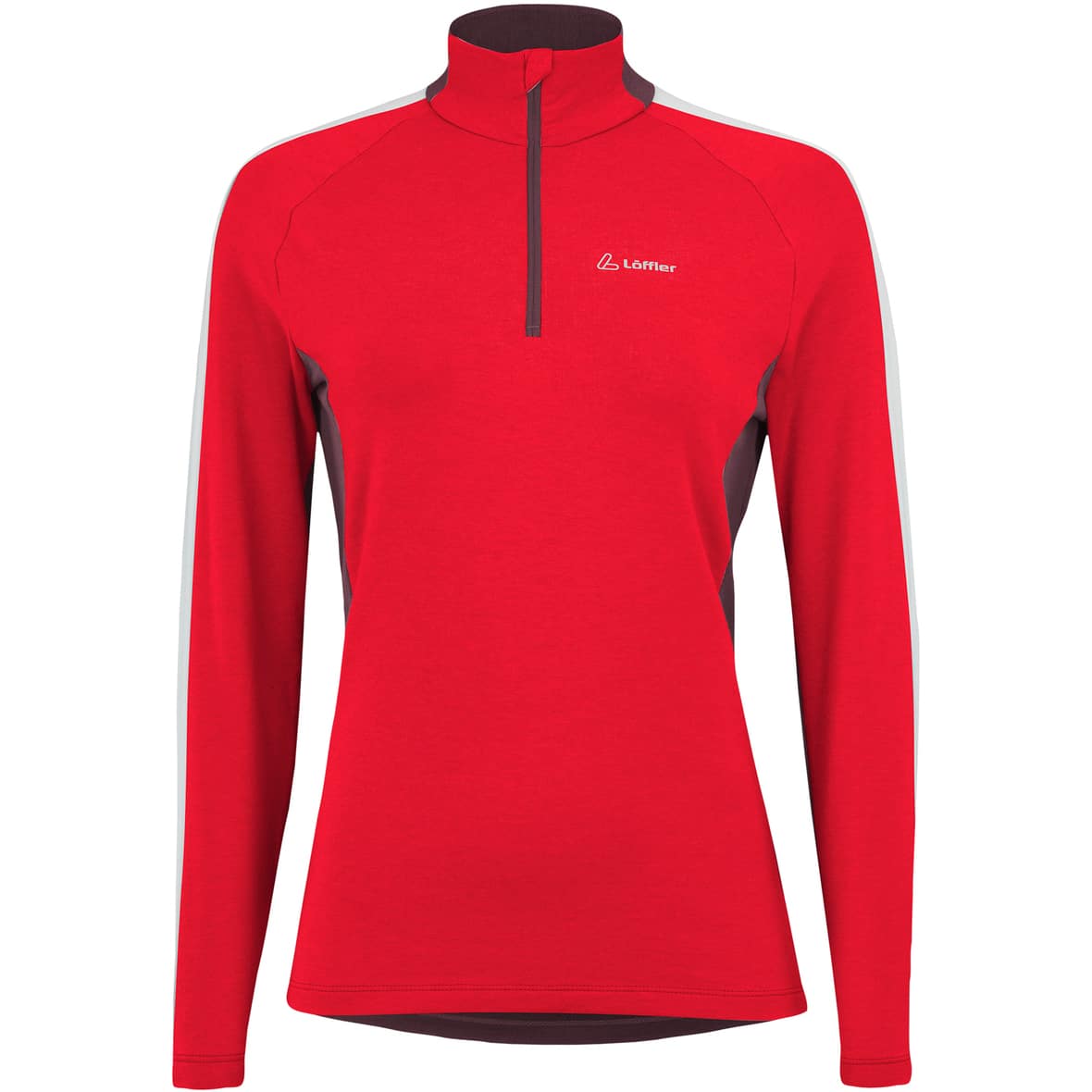 Löffler Racing Transtex Midlayer Damen Funktionsshirt (Rot 40) Funktionsshirts