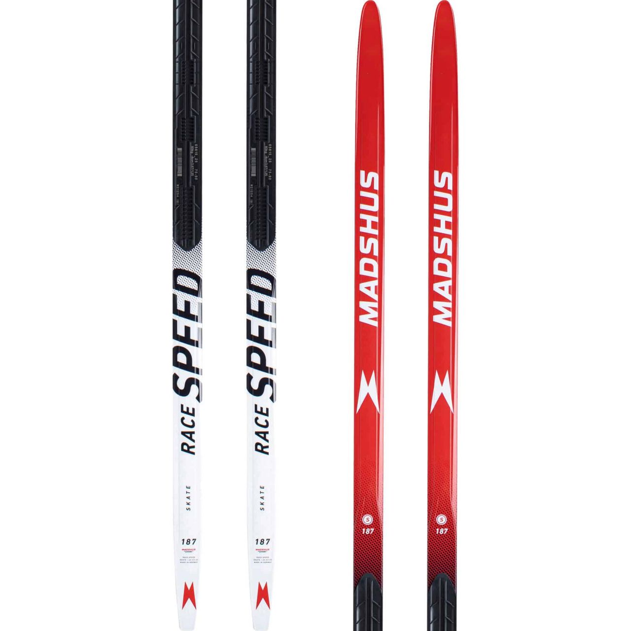 Madshus Race Speed Skate incl. Performance Bindung (2022/23) - 172 cm med = 45 - 60 kg