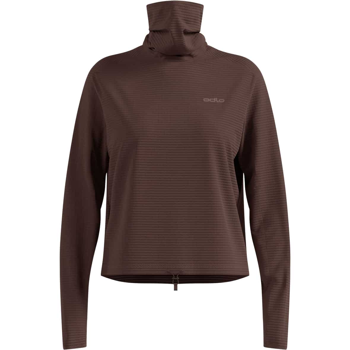 Odlo Essential Thermal Damen Funktionsshirt (Dunkelbraun XL) Funktionsunterhemden