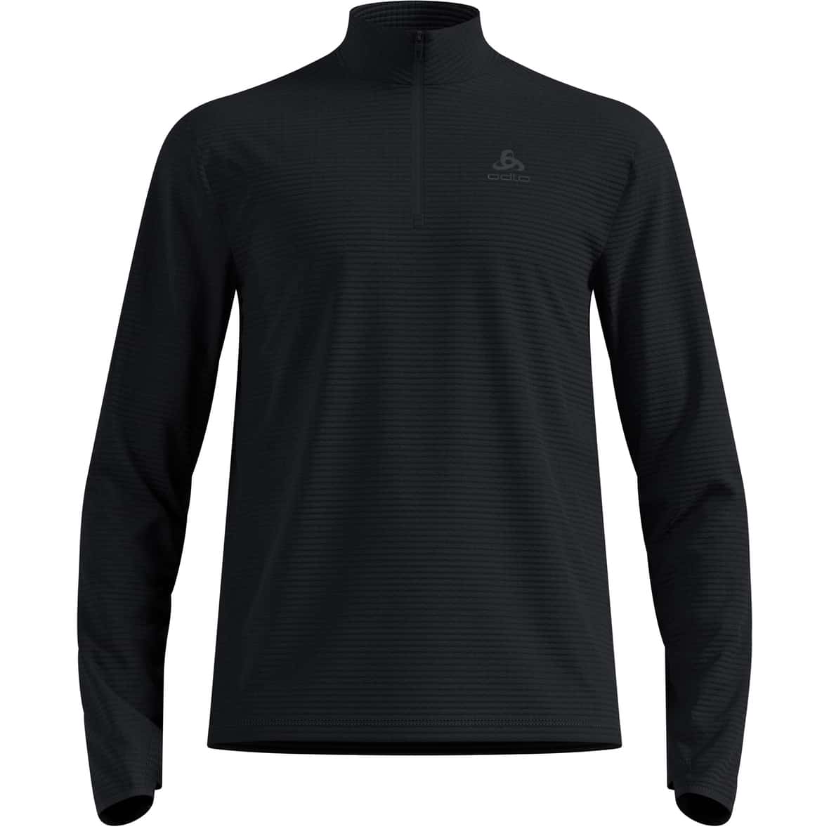 Odlo Essential Thermal Herren Funktionsshirt (Schwarz L) Funktionsshirts