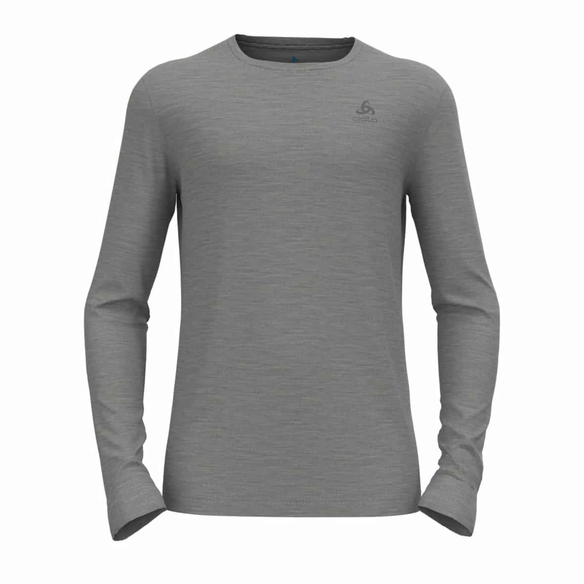 Odlo Merino 200 Base Layer Herren Funktionsshirt (Grau XL Größe) Funktionsunterhemden