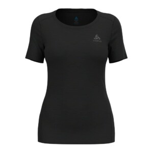 Odlo Natural Merino 200 Damen Funktionsunterwäsche (Schwarz XS Größe) Funktionsshirts