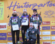 Die Juniorinnen: Pia Loh (GER), Maja Loh (GER), Fabienne Klumpp (GER), Finja Eichel (GER), (l-r)