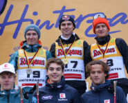 Manuel Faisst (GER), Vinzenz Geiger (GER), Julian Schmid (GER), Felix Brieden (GER), Richard Stenzel (GER), Benedikt Graebert (GER), (l-r)