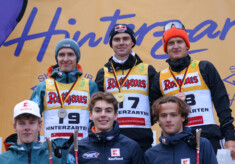 Manuel Faisst (GER), Vinzenz Geiger (GER), Julian Schmid (GER), Felix Brieden (GER), Richard Stenzel (GER), Benedikt Graebert (GER), (l-r)