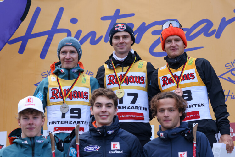 Manuel Faisst (GER), Vinzenz Geiger (GER), Julian Schmid (GER), Felix Brieden (GER), Richard Stenzel (GER), Benedikt Graebert (GER), (l-r)