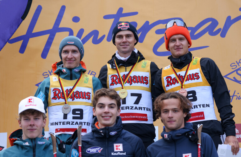 Manuel Faisst (GER), Vinzenz Geiger (GER), Julian Schmid (GER), Felix Brieden (GER), Richard Stenzel (GER), Benedikt Graebert (GER), (l-r)