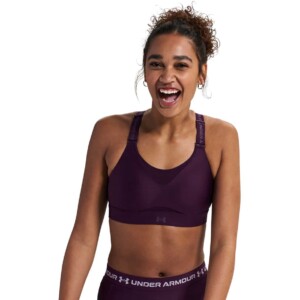 Under Armour Infinity 2.0 High Damen Sport-BH (Pflaume L/AC) Sport-BHs
